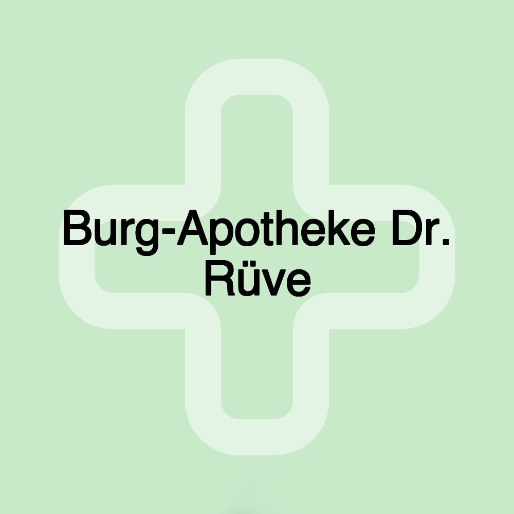 Burg-Apotheke Dr. Rüve