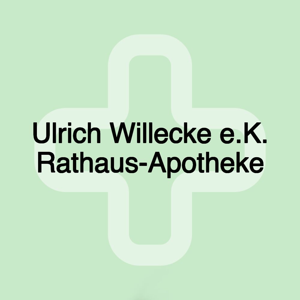 Ulrich Willecke e.K. Rathaus-Apotheke