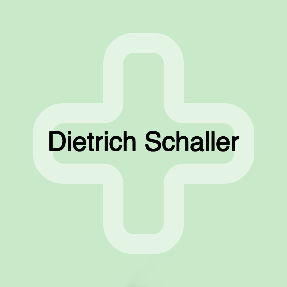 Dietrich Schaller