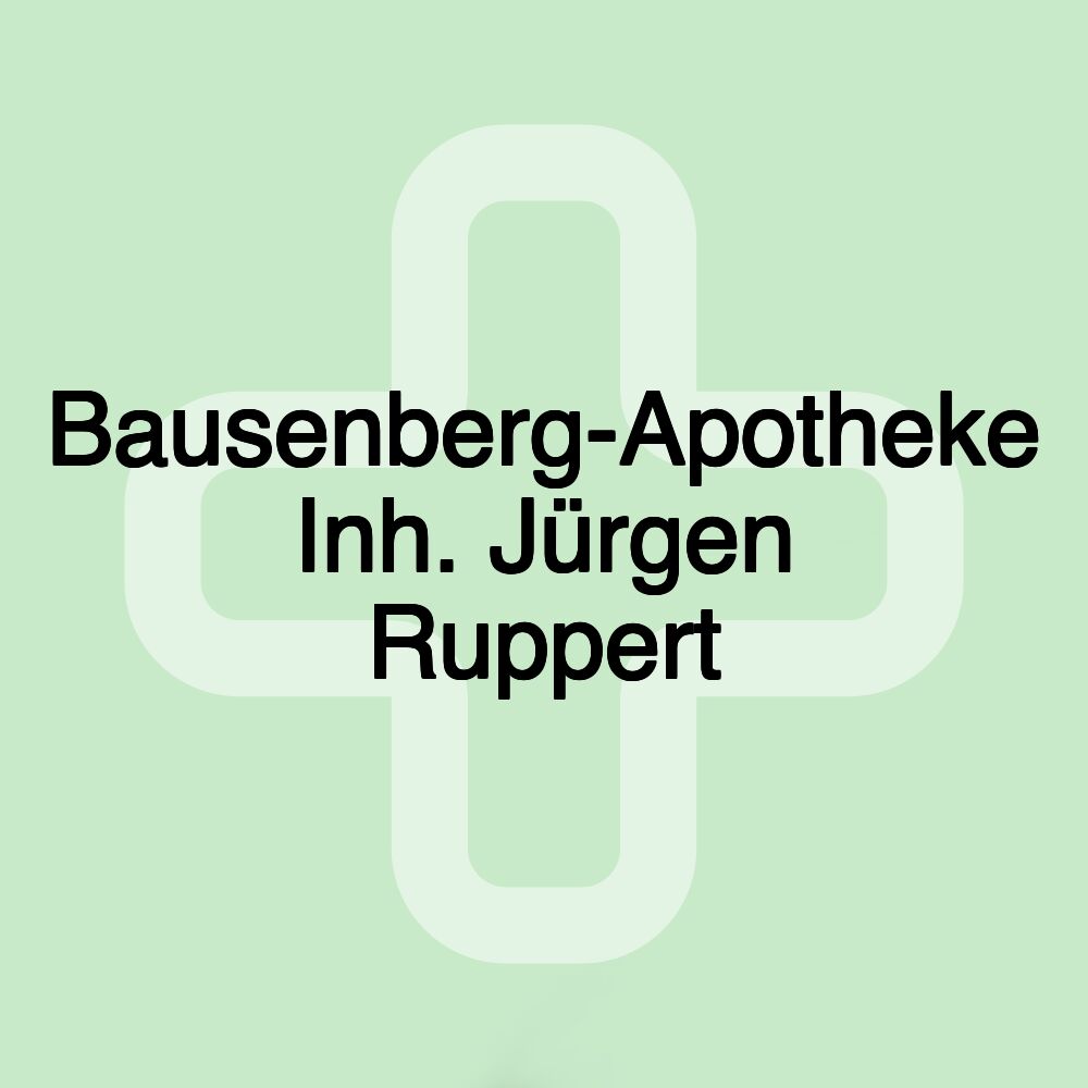 Bausenberg-Apotheke Inh. Jürgen Ruppert