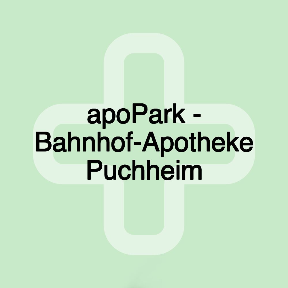 apoPark - Bahnhof-Apotheke Puchheim