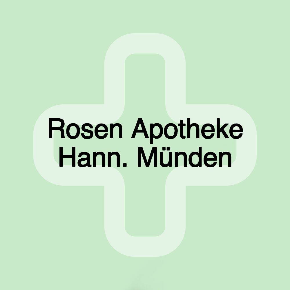 Rosen Apotheke Hann. Münden