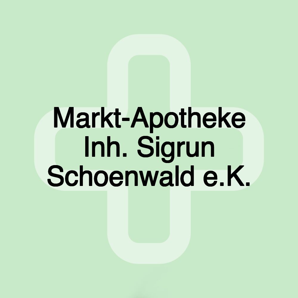 Markt-Apotheke Inh. Sigrun Schoenwald e.K.