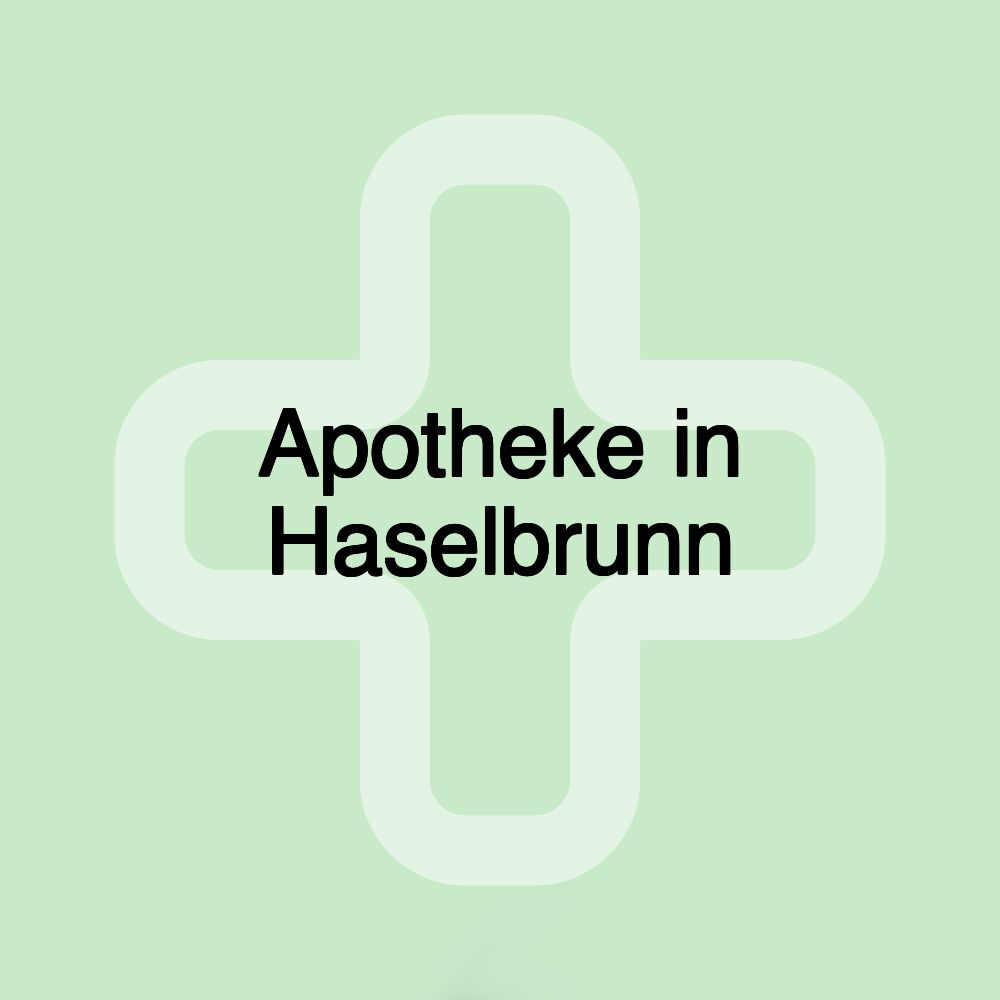 Apotheke in Haselbrunn