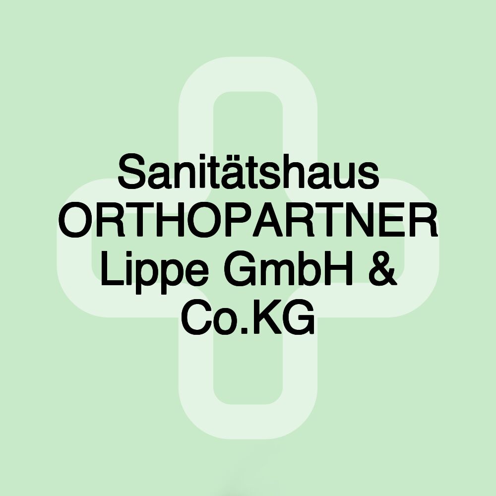 Sanitätshaus ORTHOPARTNER Lippe GmbH & Co.KG