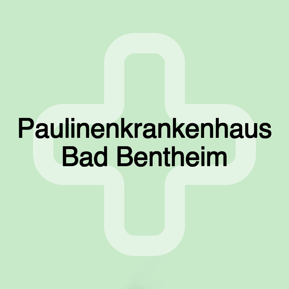 Paulinenkrankenhaus Bad Bentheim