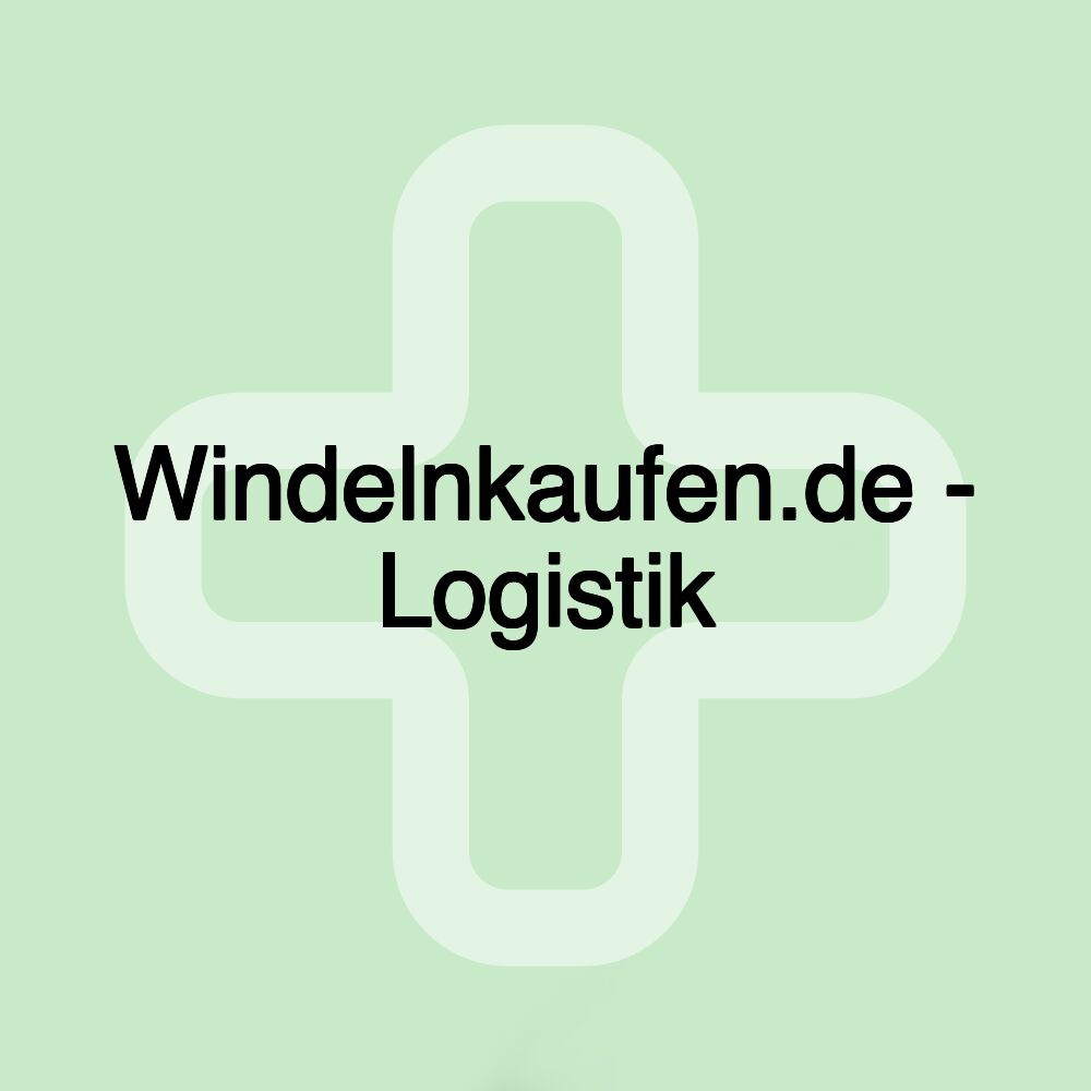 Windelnkaufen.de - Logistik