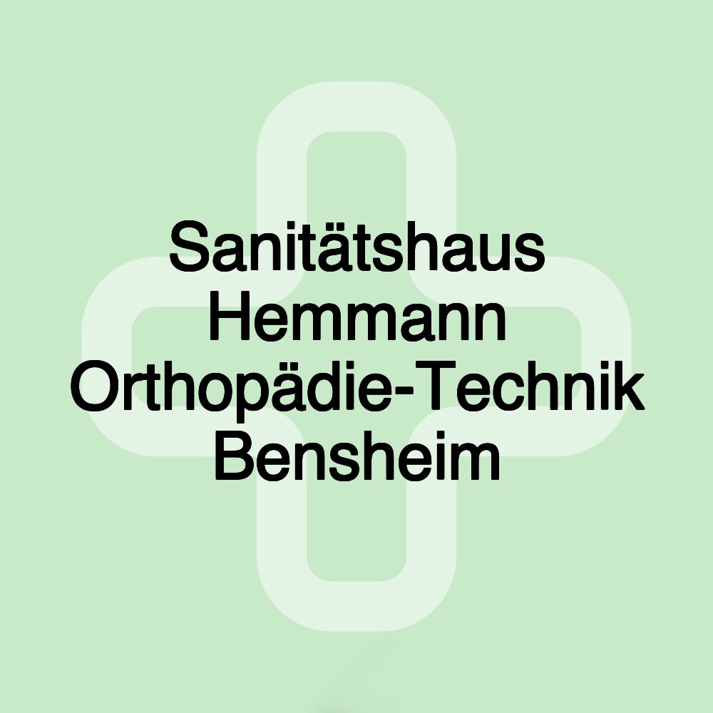 Sanitätshaus Hemmann Orthopädie-Technik Bensheim