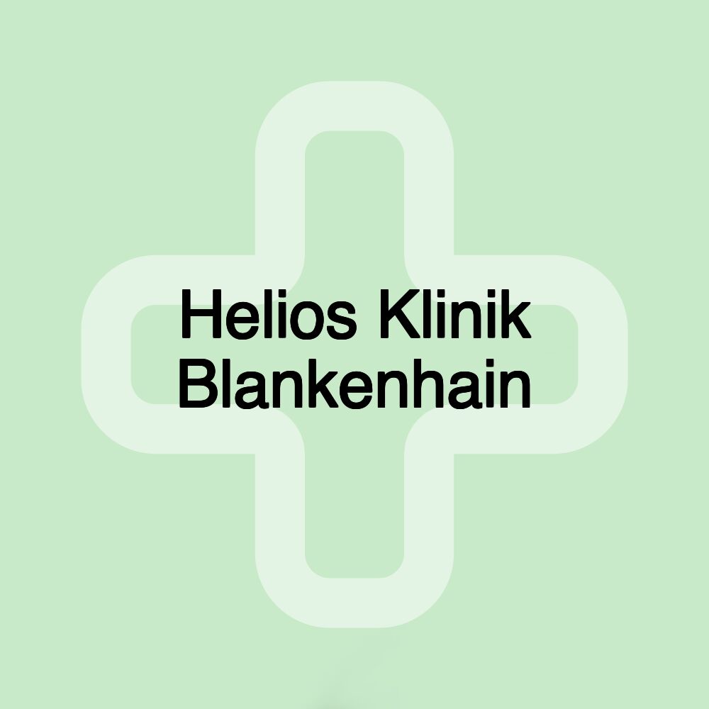 Helios Klinik Blankenhain