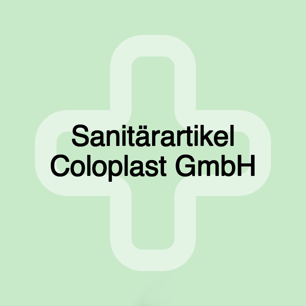 Sanitärartikel Coloplast GmbH