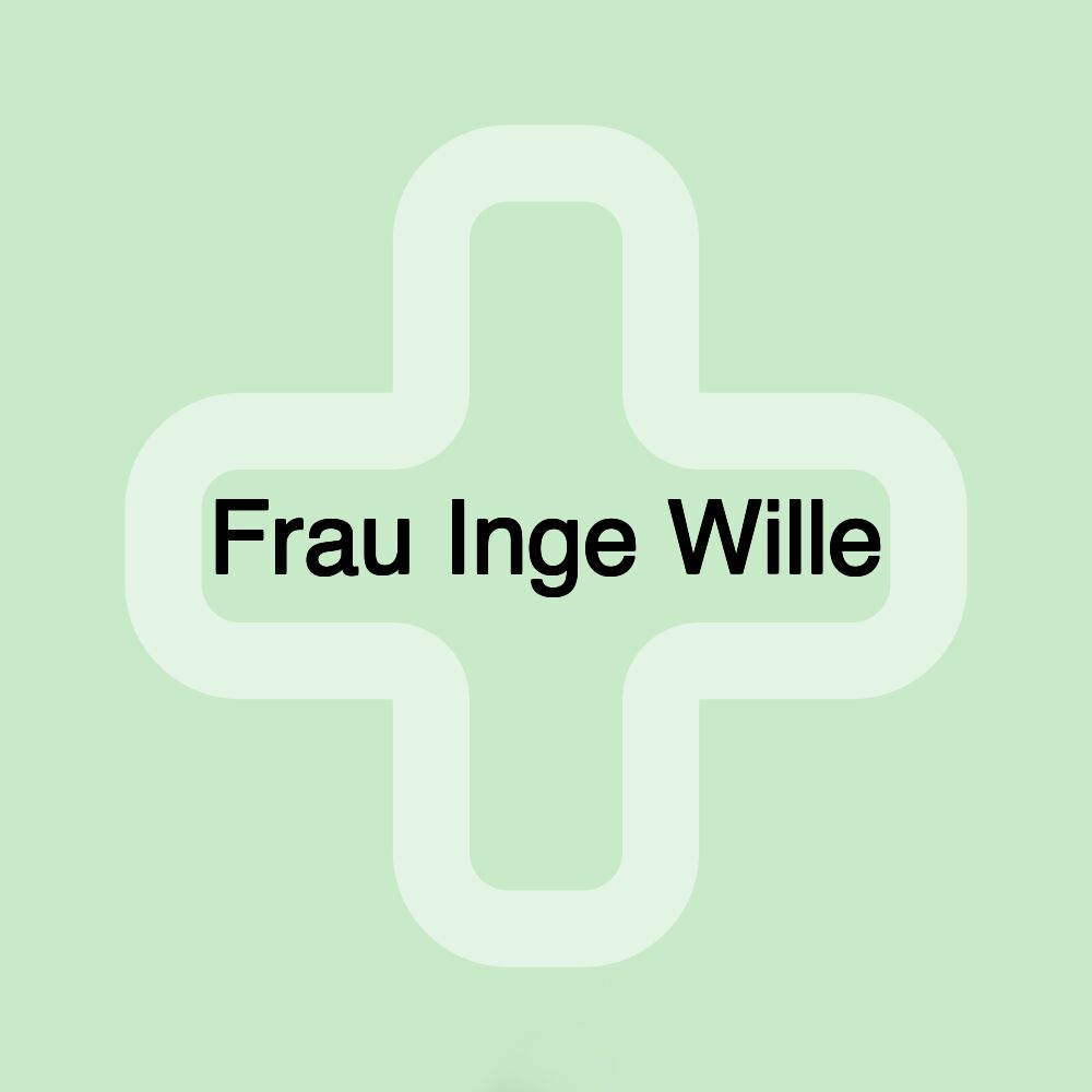 Frau Inge Wille