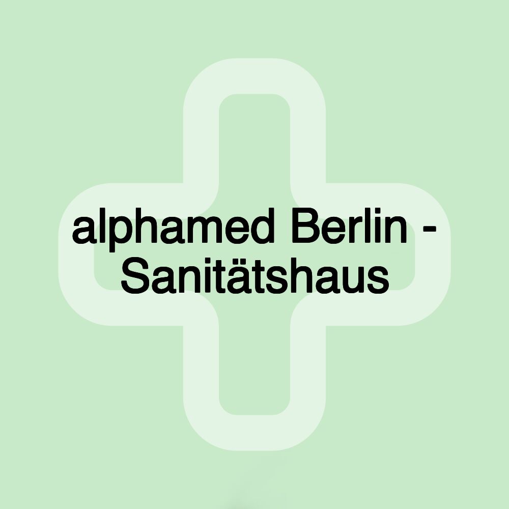 alphamed Berlin - Sanitätshaus