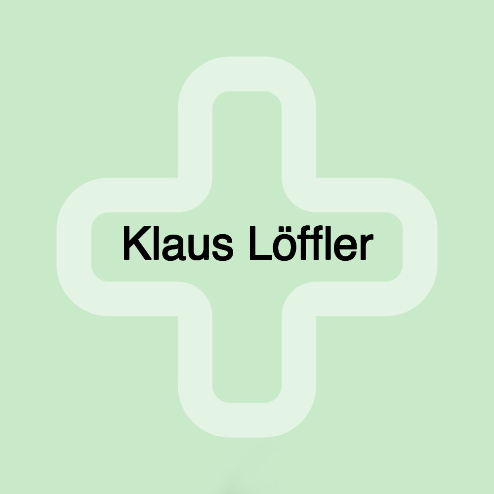 Klaus Löffler