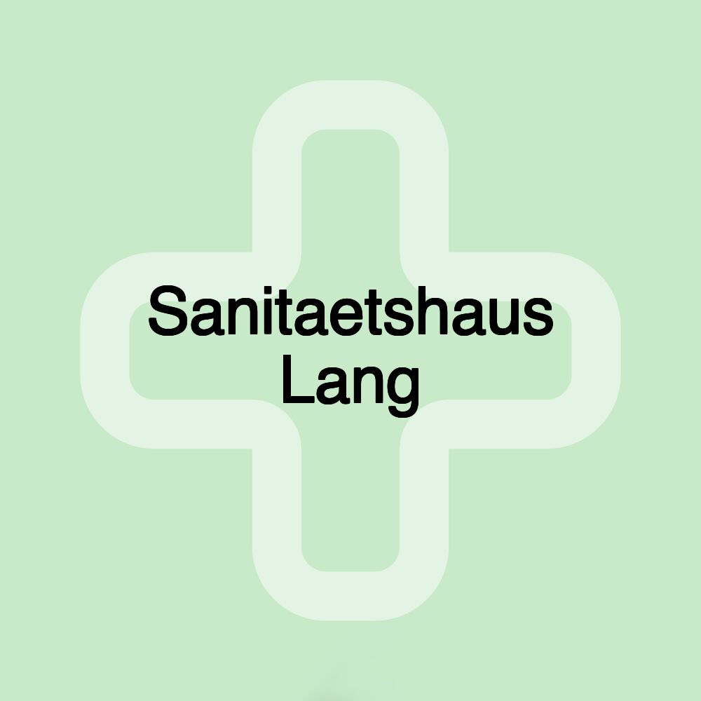 Sanitaetshaus Lang