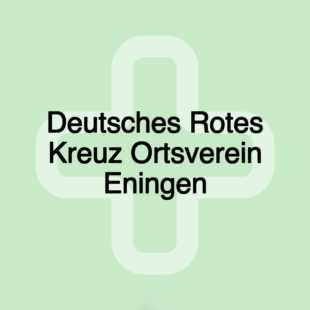 Deutsches Rotes Kreuz Ortsverein Eningen