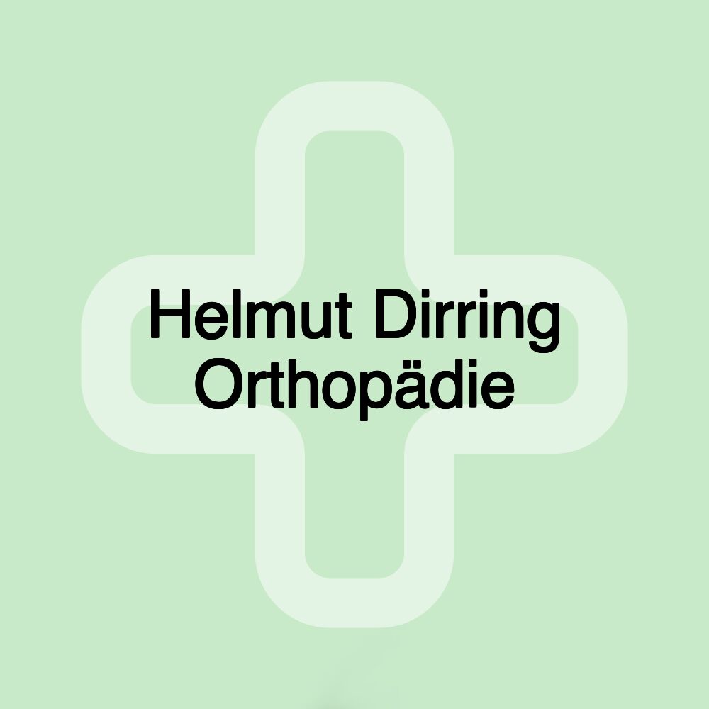 Helmut Dirring Orthopädie