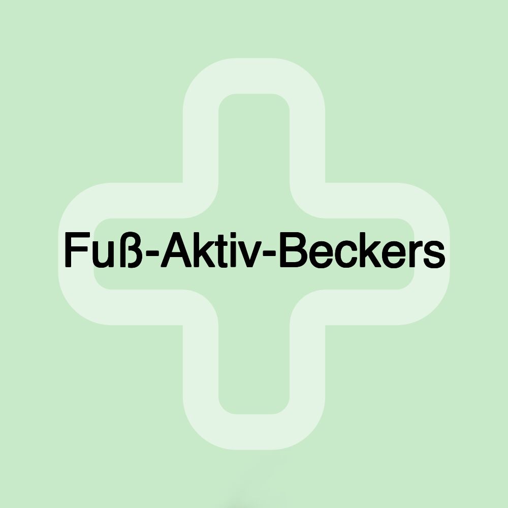 Fuß-Aktiv-Beckers