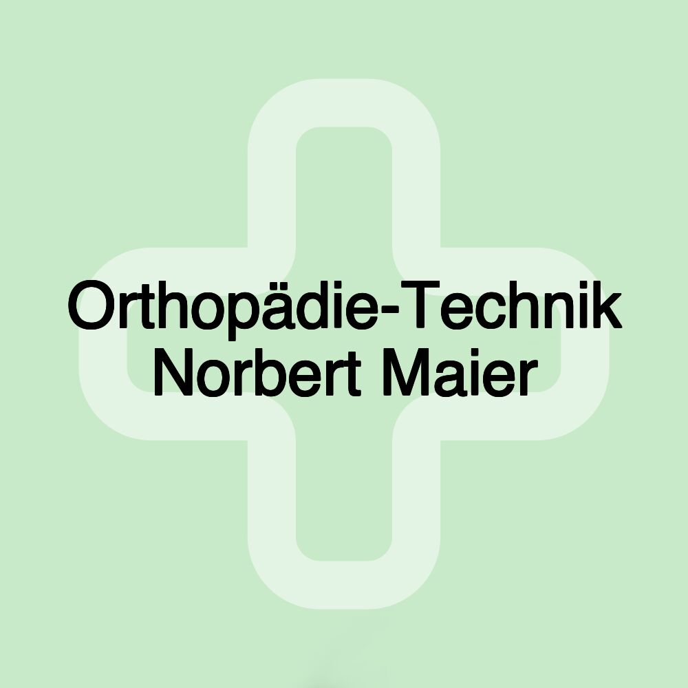 Orthopädie-Technik Norbert Maier