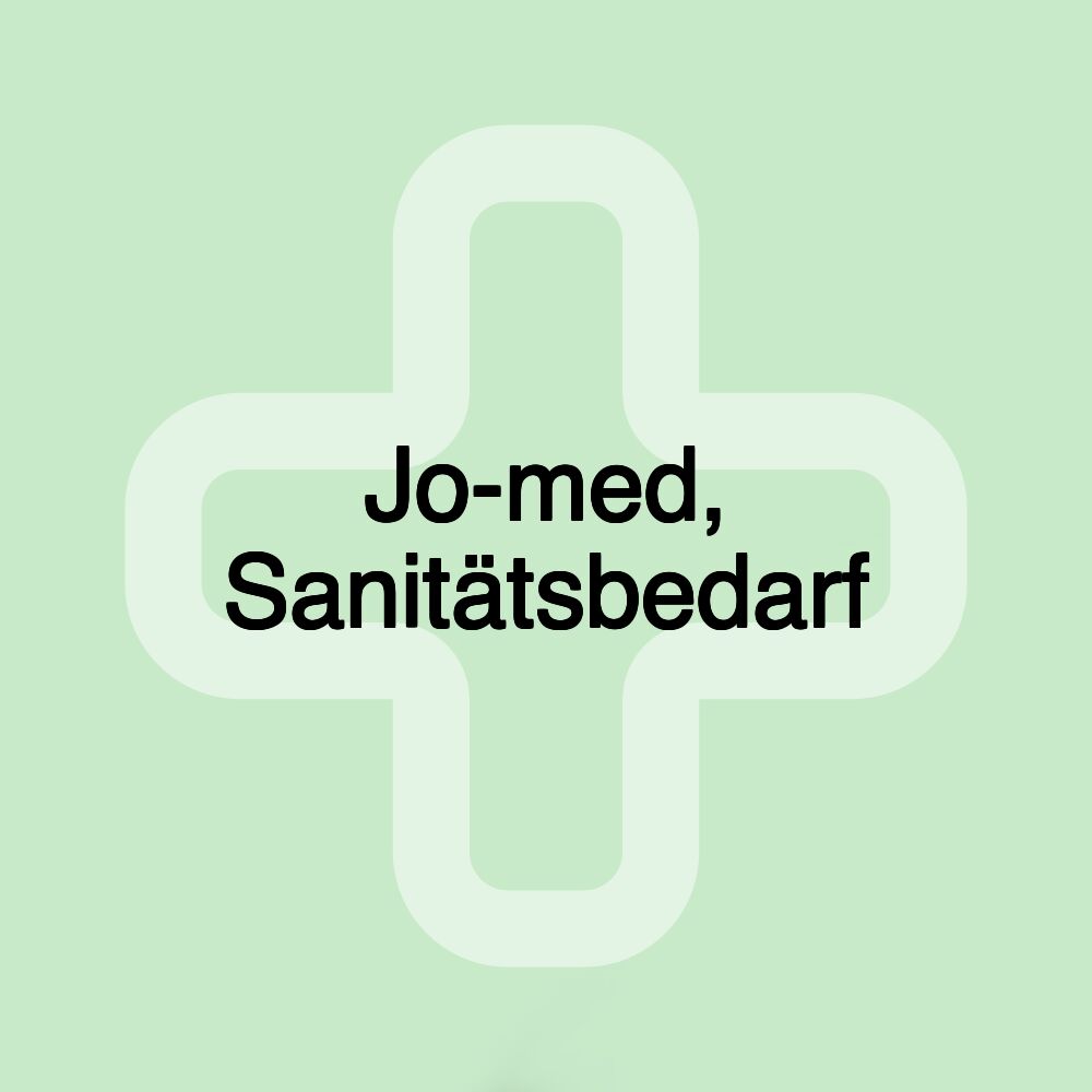 Jo-med, Sanitätsbedarf