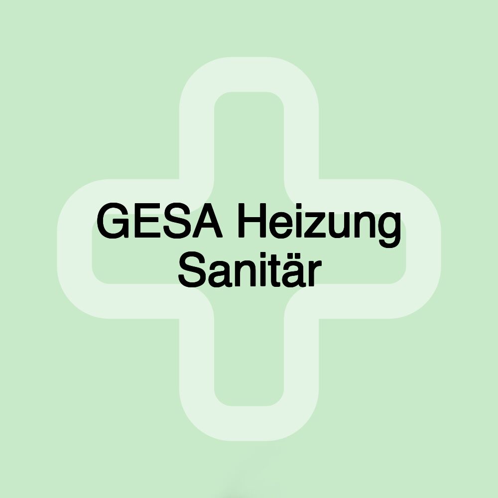 GESA Heizung Sanitär