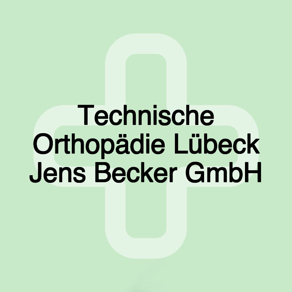 Technische Orthopädie Lübeck Jens Becker GmbH‎