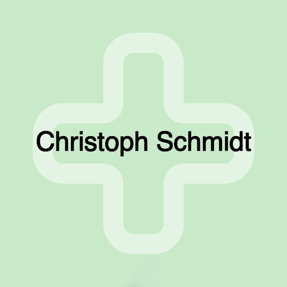 Christoph Schmidt