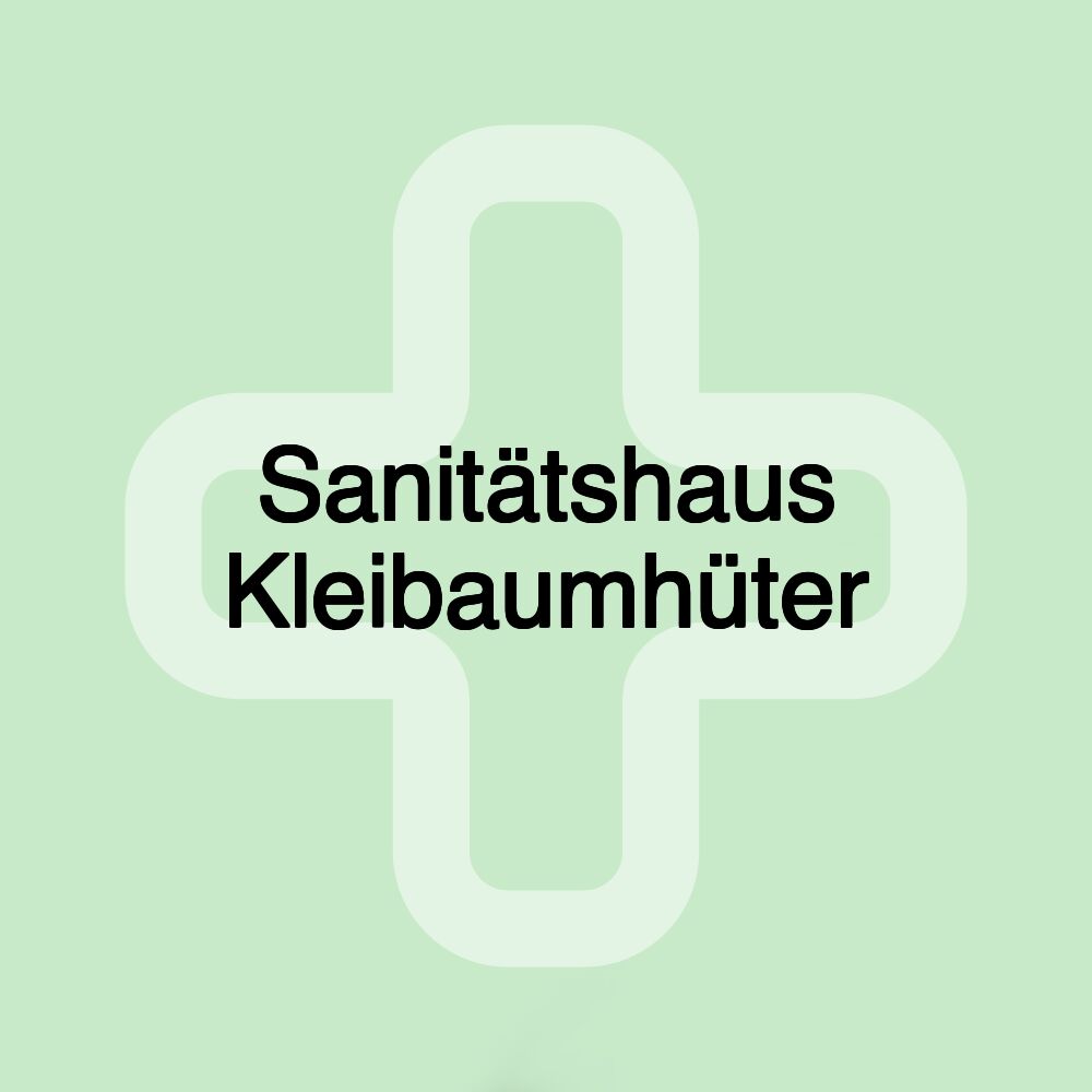 Sanitätshaus Kleibaumhüter