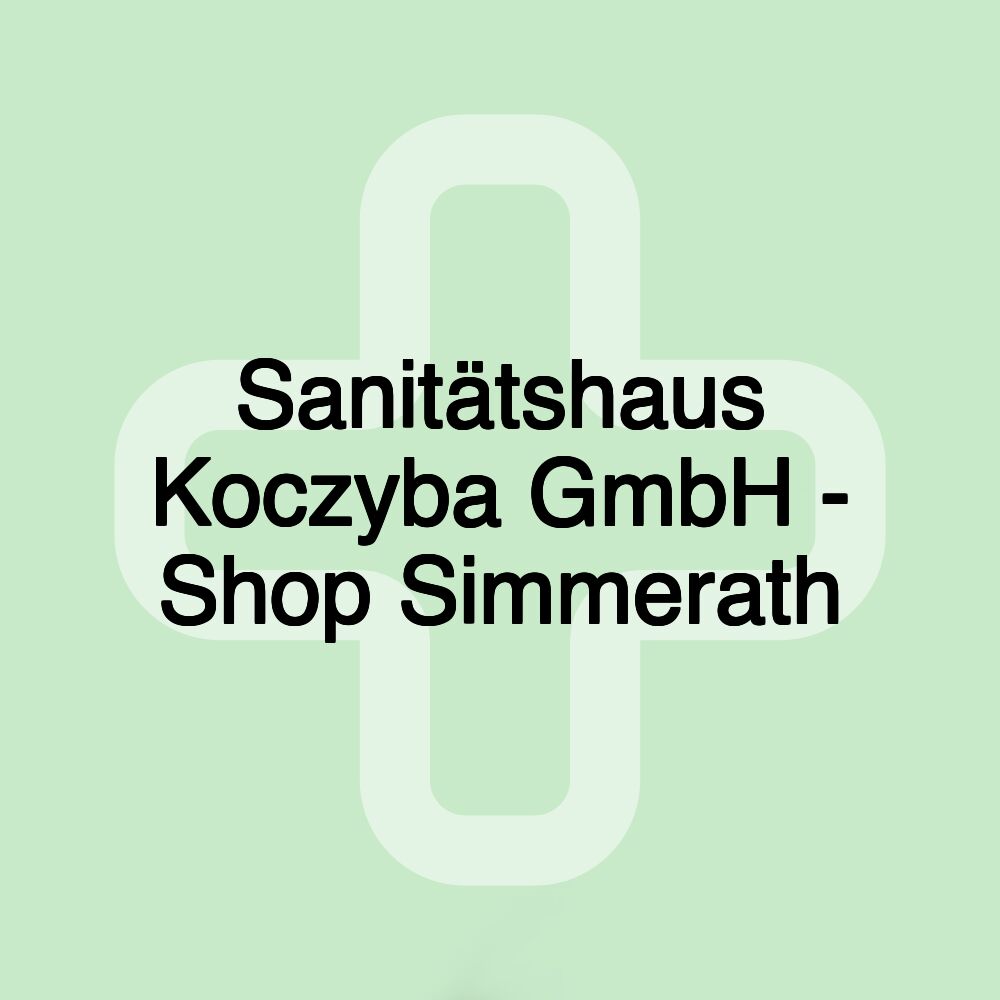 Sanitätshaus Koczyba GmbH - Shop Simmerath