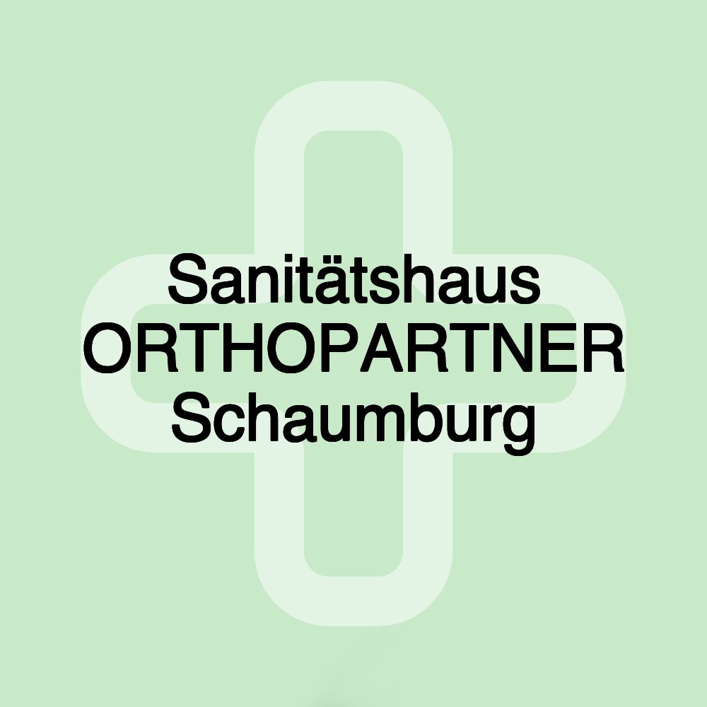 Sanitätshaus ORTHOPARTNER Schaumburg