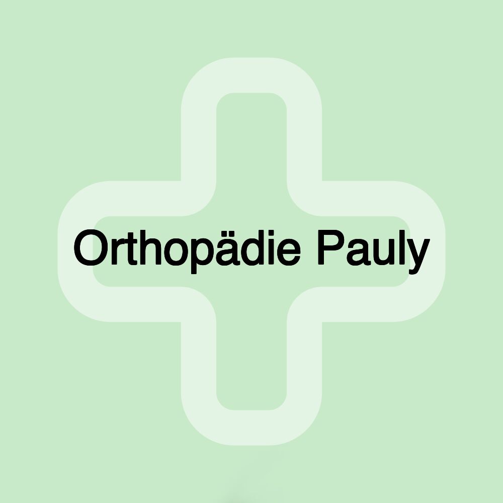 Orthopädie Pauly