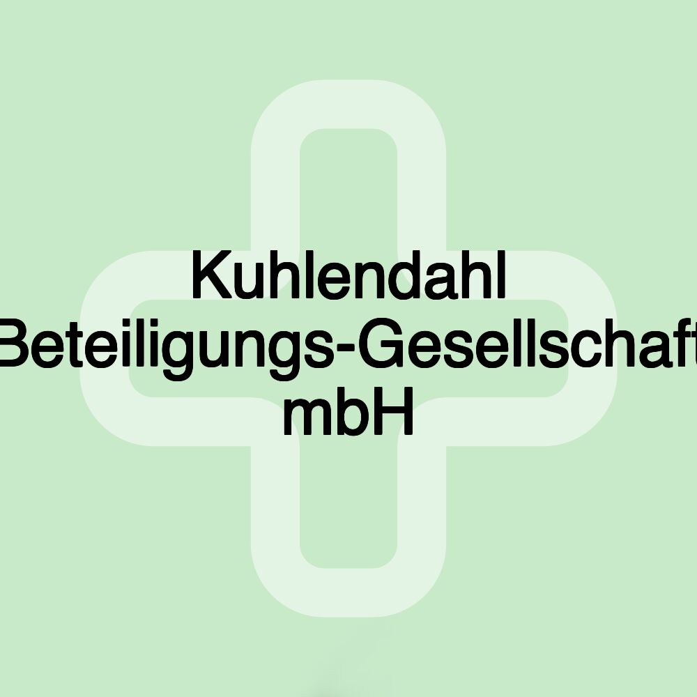 Kuhlendahl Beteiligungs-Gesellschaft mbH