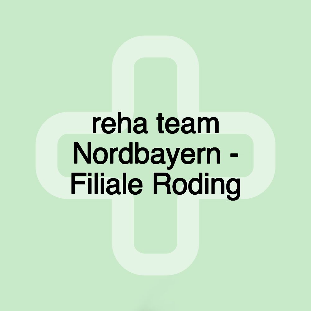 reha team Nordbayern - Filiale Roding