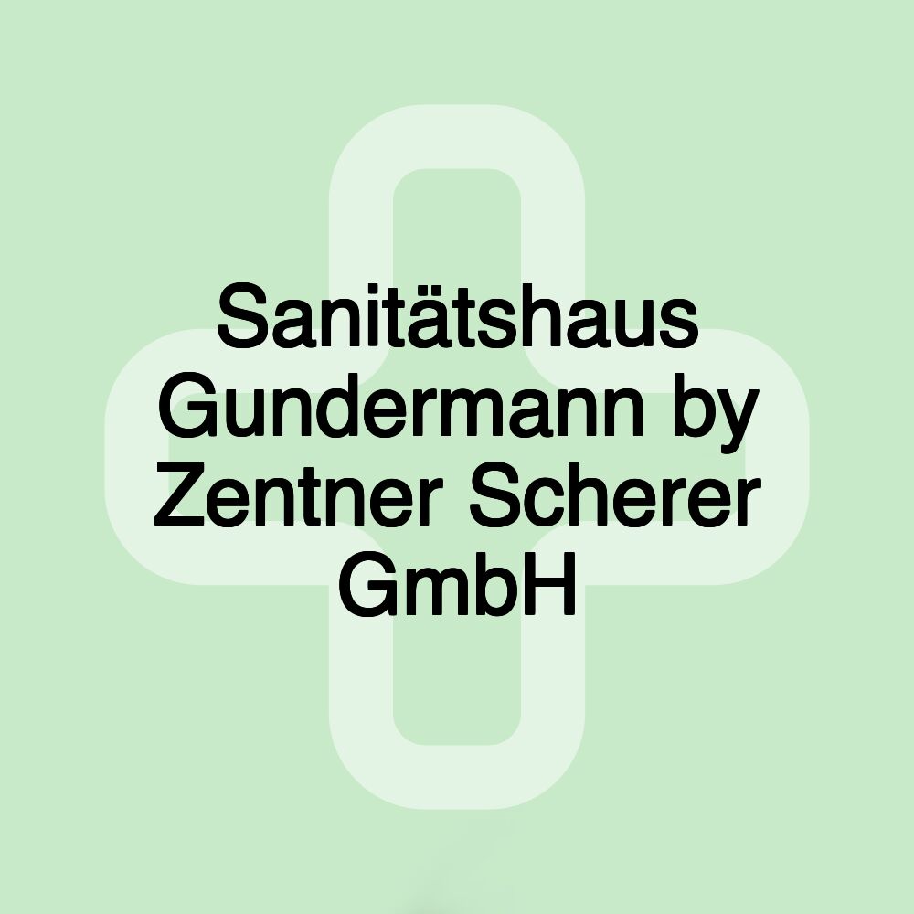 Sanitätshaus Gundermann by Zentner Scherer GmbH