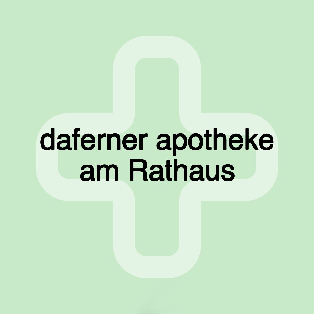 daferner apotheke am Rathaus