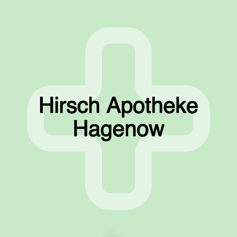 Hirsch Apotheke Hagenow