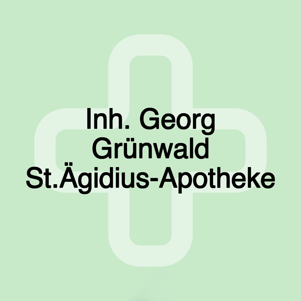 Inh. Georg Grünwald St.Ägidius-Apotheke