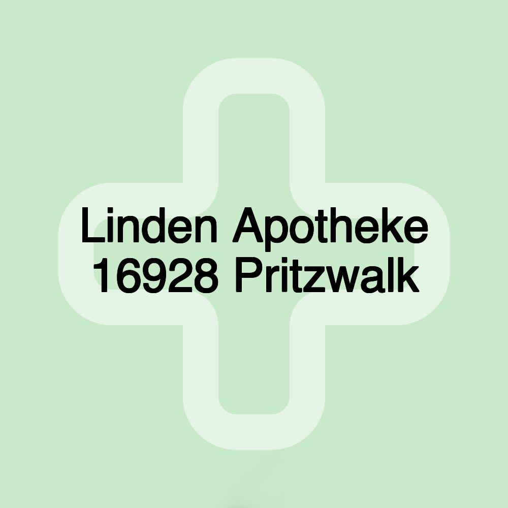 Linden Apotheke 16928 Pritzwalk