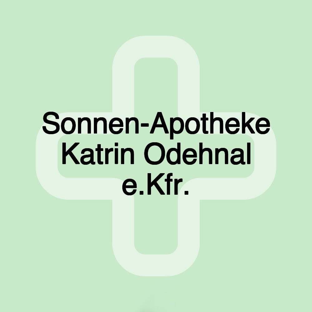 Sonnen-Apotheke Katrin Odehnal e.Kfr.