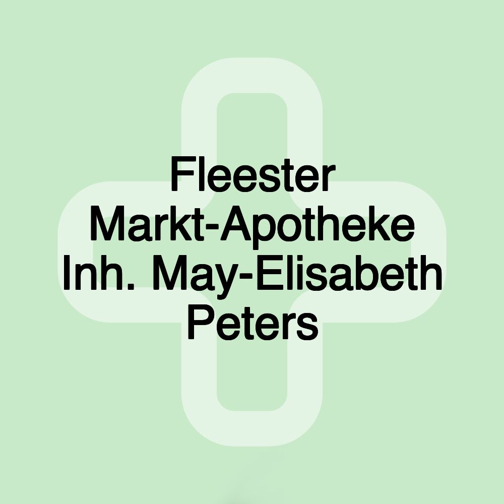 Fleester Markt-Apotheke Inh. May-Elisabeth Peters