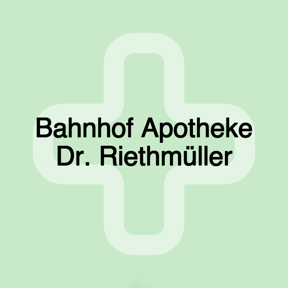 Bahnhof Apotheke Dr. Riethmüller