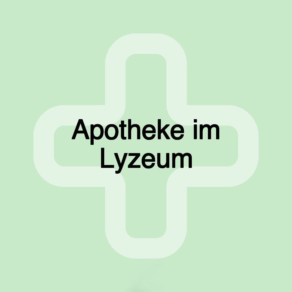 Apotheke im Lyzeum