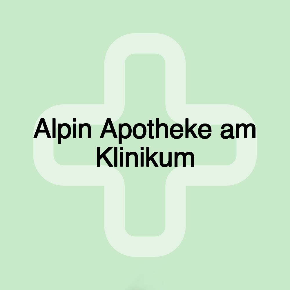 Alpin Apotheke am Klinikum