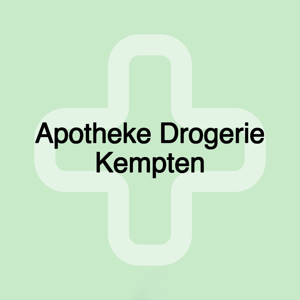 Apotheke Drogerie Kempten