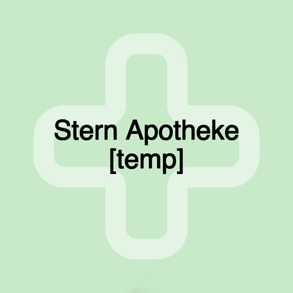 Stern Apotheke [temp]