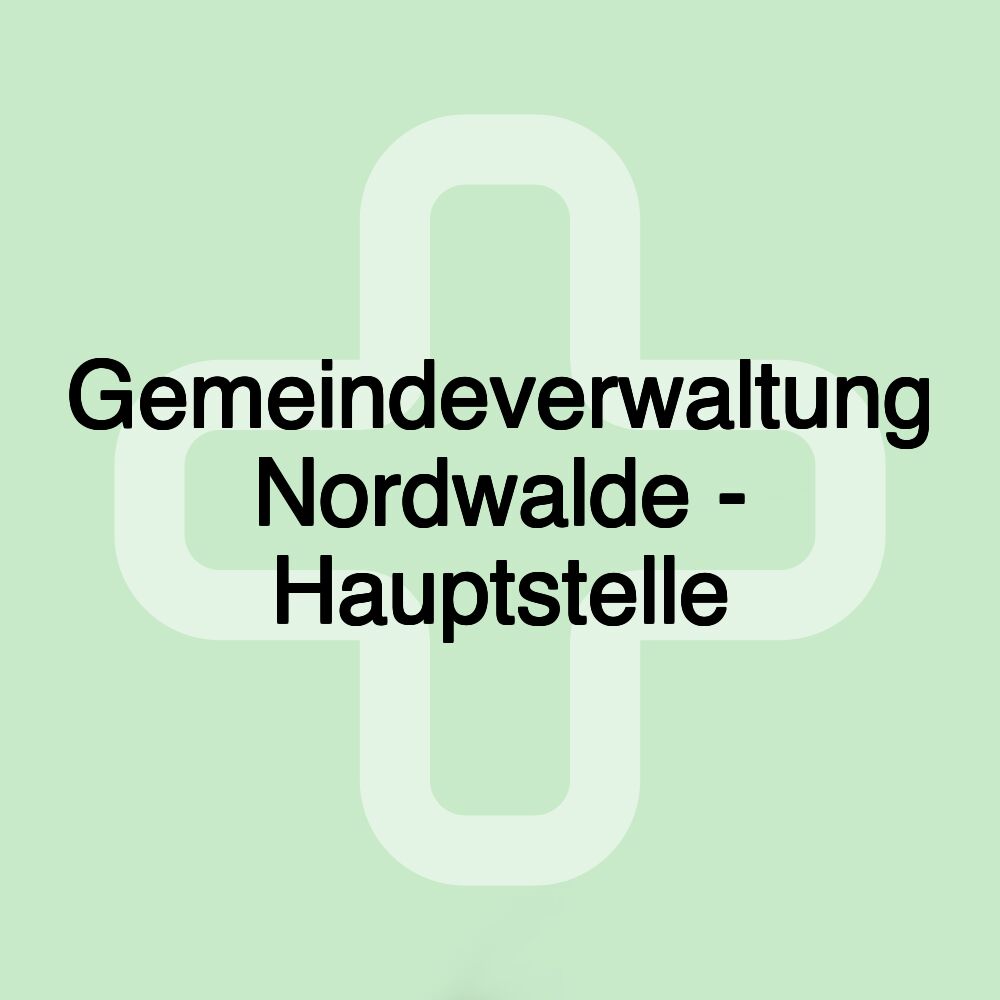 Gemeindeverwaltung Nordwalde - Hauptstelle