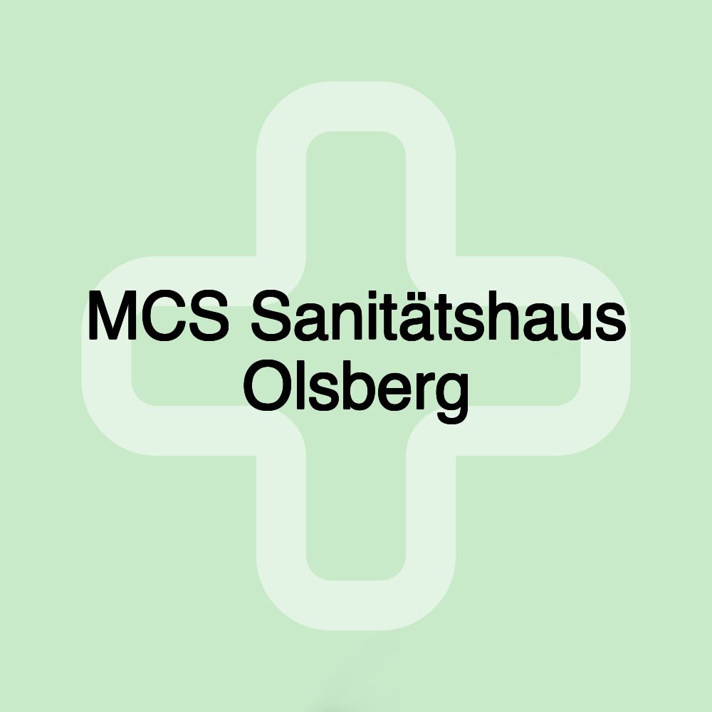 MCS Sanitätshaus Olsberg