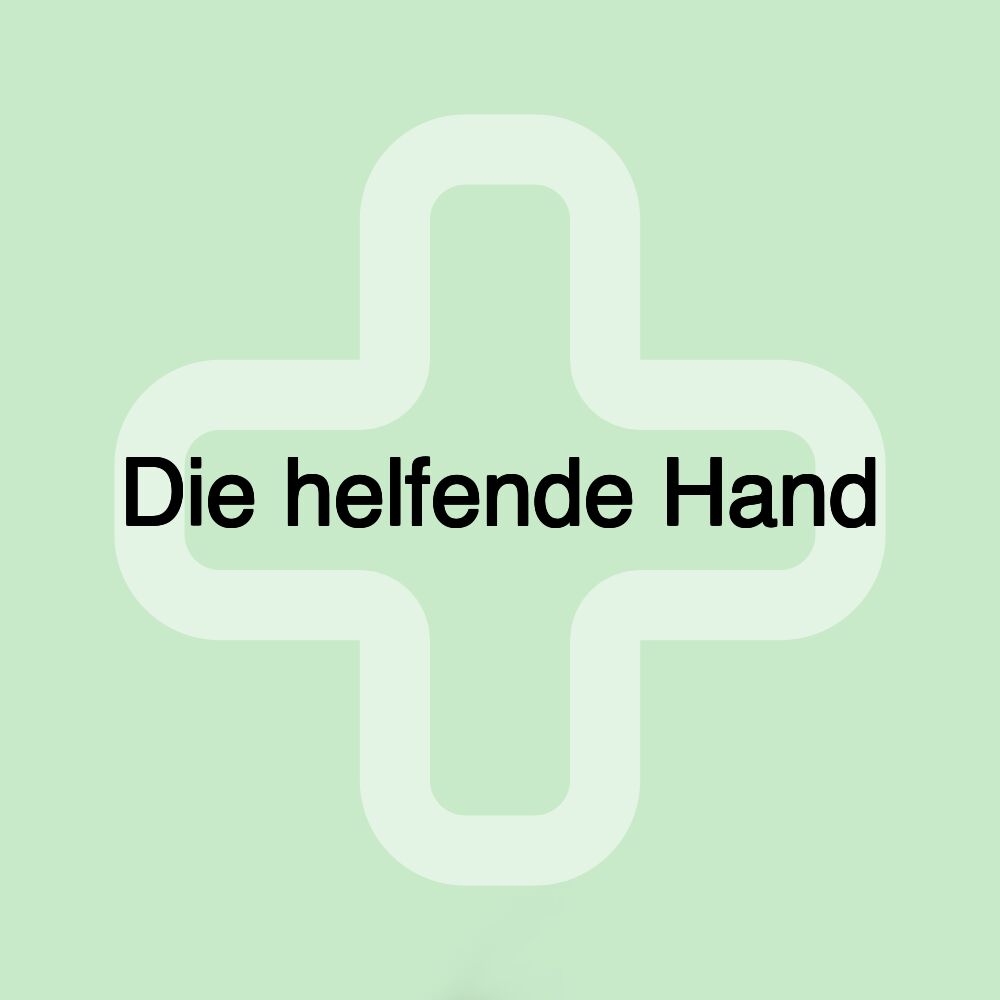 Die helfende Hand