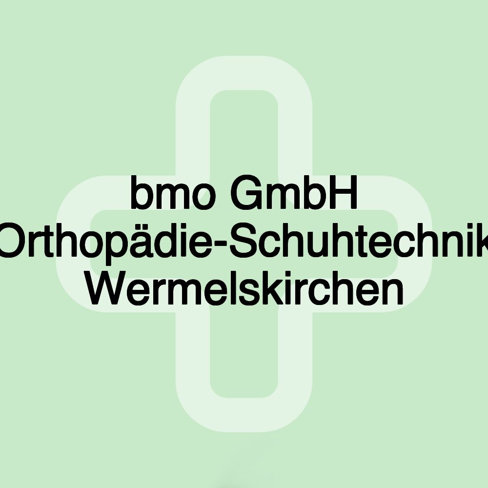 bmo GmbH Orthopädie-Schuhtechnik Wermelskirchen