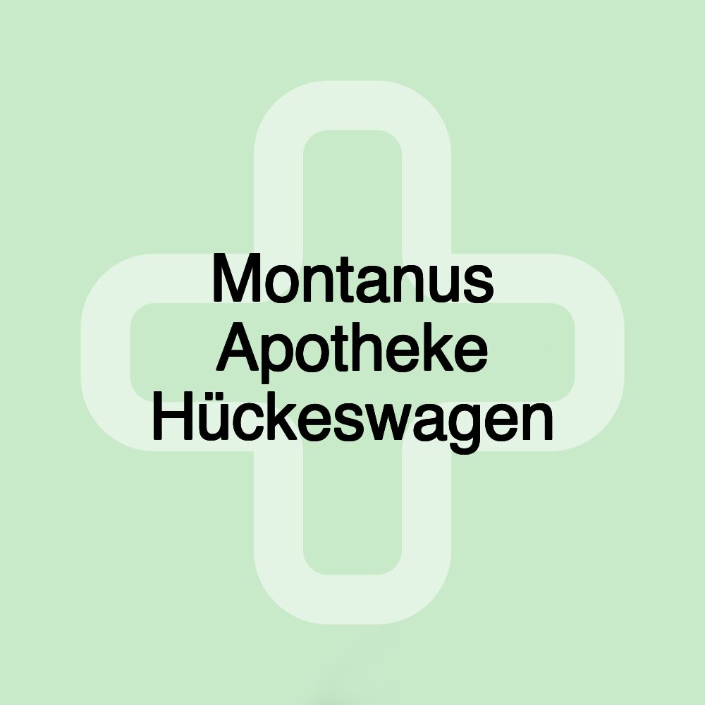 Montanus Apotheke Hückeswagen