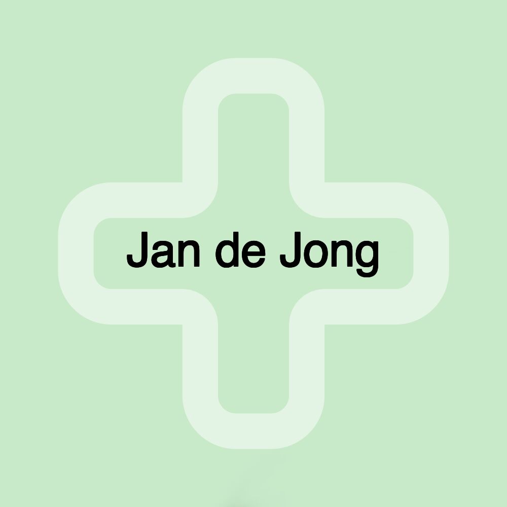 Jan de Jong